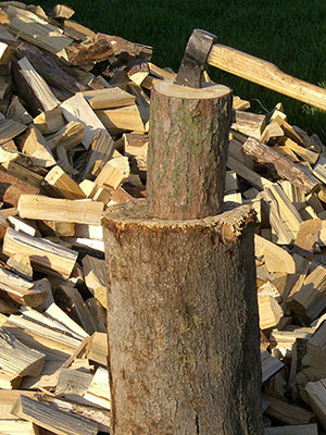 get my firewood locally