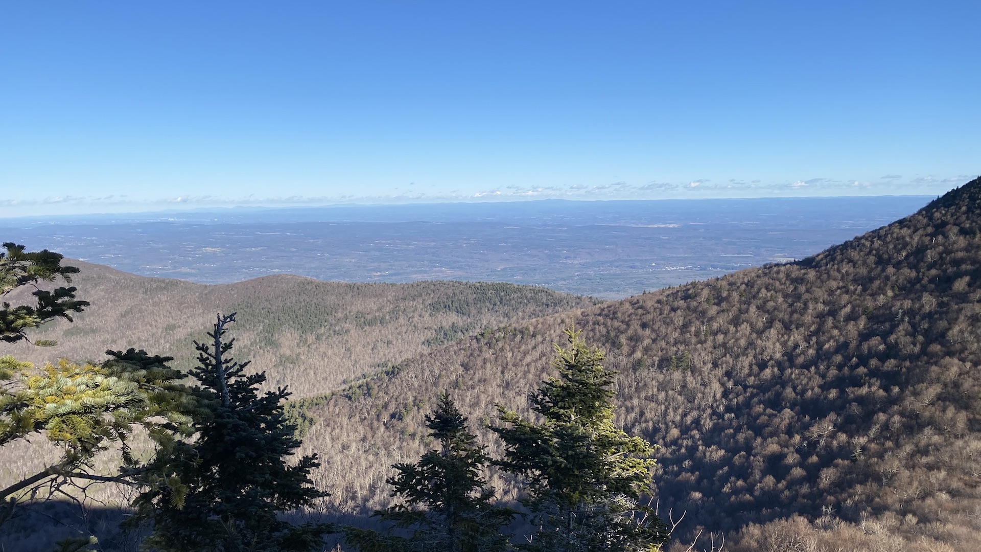 hiking black dome blackhead catskills trail view
