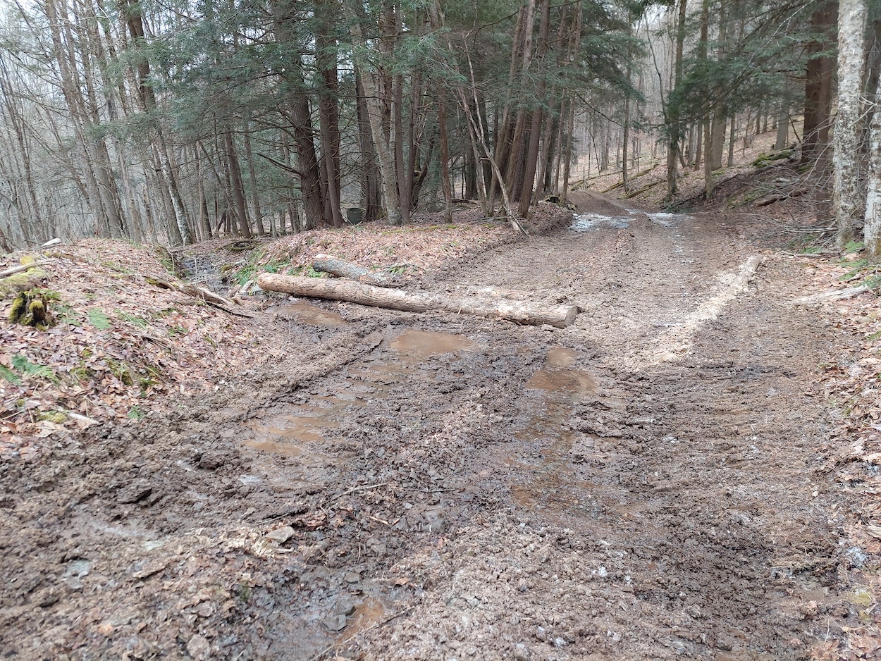 1 Geotextile separates large stone layer from subgrade