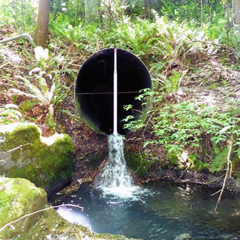 Perched culvert